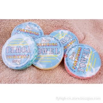 Advertising Custom Fashion Promotional Compressed Hand Towel